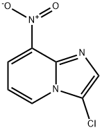 3-氯-8-硝基咪唑并[1,2-A]吡啶 结构式