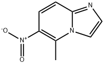 IMidazo[1,2-a]pyridine, 5-Methyl-6-nitro- 结构式