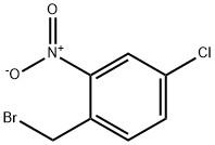4-氯-2-硝基溴苄 结构式