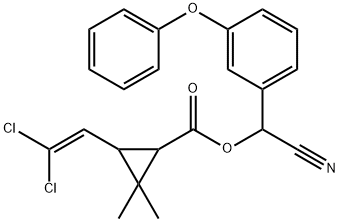 氯氰菊酯 结构式
