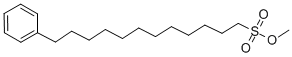 十二烷基苯磺酸甲酯 结构式