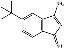 5-TERT-BUTYL-1,3-DIIMINOISOINDOLINE 结构式