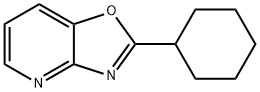 2-CYCLOHEXYLOXAZOLO[4,5-B]PYRIDINE 结构式