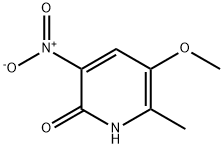 5-METHOXY-6-METHYL-3-NITROPYRIDIN-2-OL 结构式