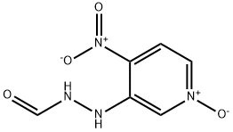 Hydrazinecarboxaldehyde, 2-(4-nitro-1-oxido-3-pyridinyl)- (9CI) 结构式
