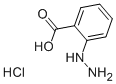2-肼基苯甲酸盐酸盐 结构式