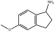 5-甲氧基-1-茚胺 结构式