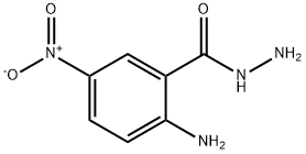 2-氨基-5-硝基苯甲酰肼 结构式