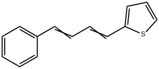 1-Phenyl-4-(2-thienyl)-1,3-butadiene 结构式