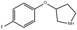 3-(4-Fluorophenoxy)pyrrolidine