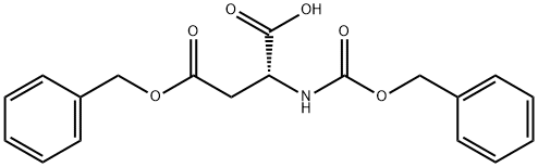 CBZ-D-天冬氨酸-Α苄脂 结构式
