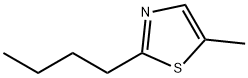 2-Butyl-5-methylthiazole 结构式