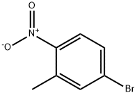 4-溴-3-硝基甲苯 结构式