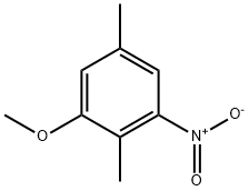1-甲氧基-2,5-二甲基-3-硝基苯 结构式