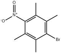 1-溴-2,3,5,6-四甲基-4-硝基苯 结构式