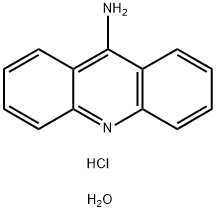 一水合盐酸 9-氨基吖啶 结构式