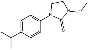 1-Methoxy-3-(4-isopropylphenyl)-2-imidazolidone 结构式