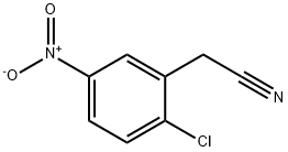 2-(2-Chloro-5-nitrophenyl)acetonitrile 结构式