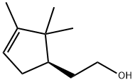 (R)-2,2,3-trimethylcyclopent-3-ene-1-ethanol 结构式