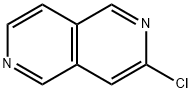 2,6-NAPHTHYRIDINE, 3-CHLORO- 结构式