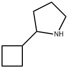 2-环丁基吡咯烷 结构式