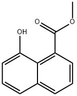 8-羟基-1萘甲酸甲酯 结构式
