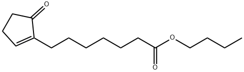 butyl 5-oxocyclopent-1-ene-1-heptanoate 结构式