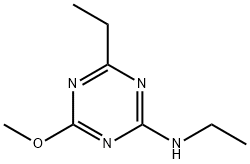 2-Ethyl-4-ethylamino-6-methoxy-1,3,5-triazine 结构式