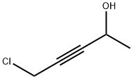 3-Pentyn-2-ol, 5-chloro- 结构式