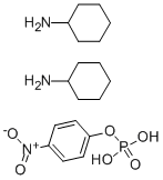 4-硝基苯氧磷酸二环己基铵盐 结构式