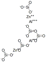 Silicic acid, aluminum zinc salt 结构式