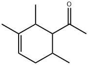 1-(2,3,6-三甲基-3-环己烯-1-基)乙酮 结构式