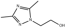2-(3,5-二甲基-1H-1,2,4-三唑-1-基)乙醇 结构式