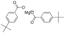 magnesium 4-(1,1-dimethylethyl)benzoate 结构式