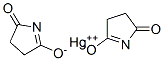 mercury(+2) cation: 5-oxo-3,4-dihydropyrrol-2-olate 结构式