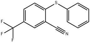 2-Cyano-4-(trifluoromethyl)phenylphenylsulfide