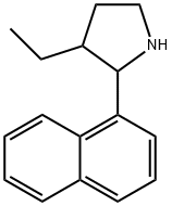 Pyrrolidine, 3-ethyl-2-(1-naphthalenyl)- (9CI) 结构式