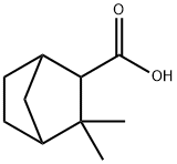 3,3-dimethylbicyclo[2.2.1]heptane-2-carboxylic acid 结构式