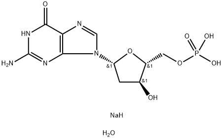 2-脱氧乌苷-5-单磷酸钠 结构式