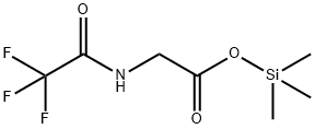 Glycine, N-(trifluoroacetyl)-, trimethylsilyl ester 结构式