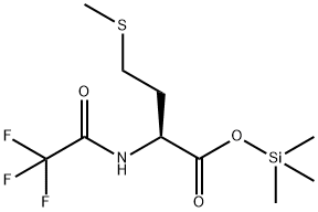 N-(Trifluoroacetyl)-L-methionine trimethylsilyl ester 结构式