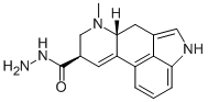 (6AR,9R)-7-METHYL-4,6,6A,7,8,9-HEXAHYDRO-INDOLO[4,3-FG]QUINOLINE-9-CARBOXYLIC ACID HYDRAZIDE 结构式
