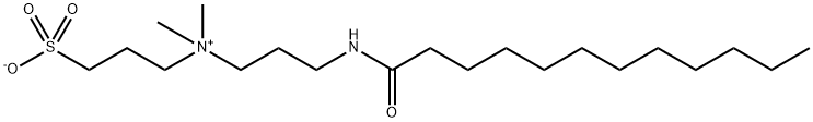 N-(3-COCOAMIDOPROPYL)-N,N-DIMETHYL-N-(3-SULFOPROPYL)AMMONIUM BETAINE 结构式