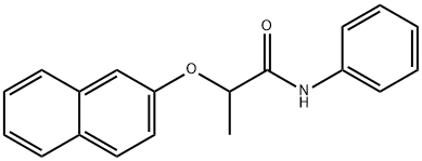 萘丙胺 结构式