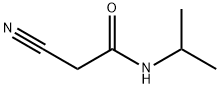 2-氰基-N-丙-2-基-乙酰胺 结构式