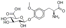 3-O-Methyl-L-DOPA 4-Glucuronide 结构式