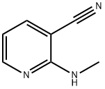 2-甲氨基-3-氰基吡啶 结构式