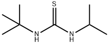 1-异丙基-3-叔丁基硫脲 结构式