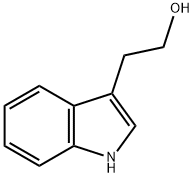 吲哚-3-乙醇 结构式