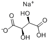 酒石酸氢钠单水合物 结构式